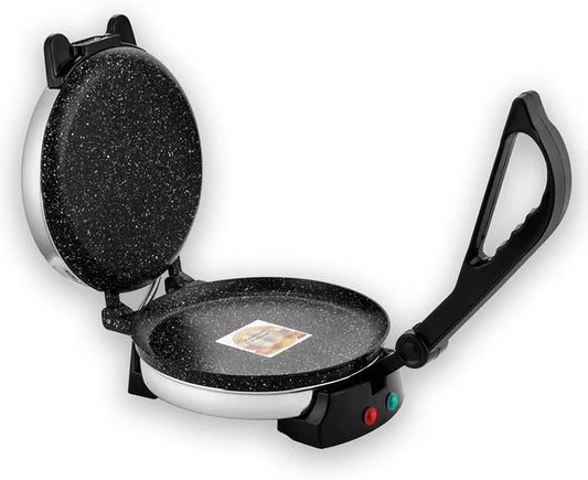 ISILER Multi Maker 950W Electric Automatic With 8.5 Inch Plate | Complete Crepe/Roti/Chapati/Khakra Maker for Home | Super smooth Non-Stick Coating | Fast Heating